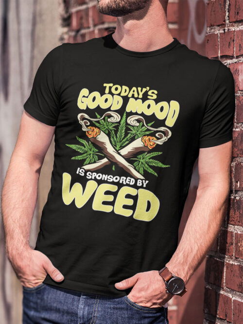Тениска щампа Good mood