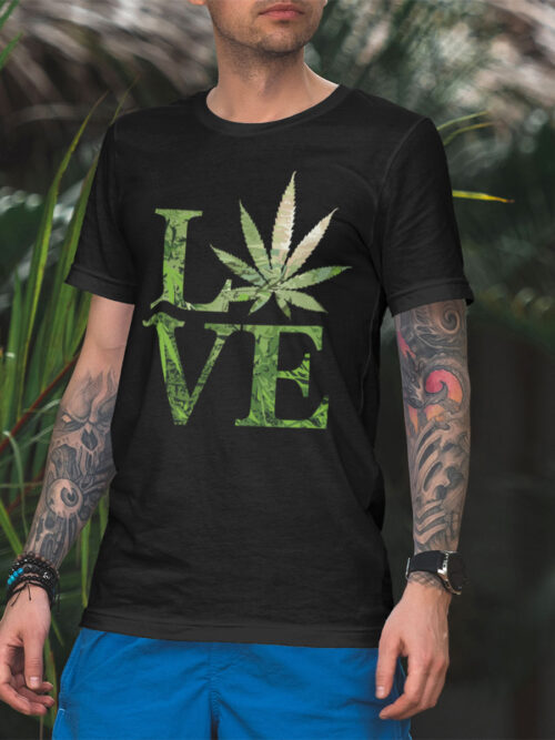 Тениска Marihuana Love