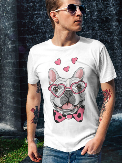 Тениска Bulldog in love