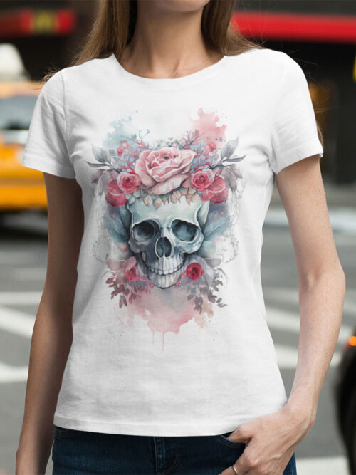 Дамска тениска Dead rose