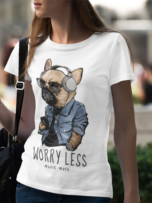 Дамска тениска worry less