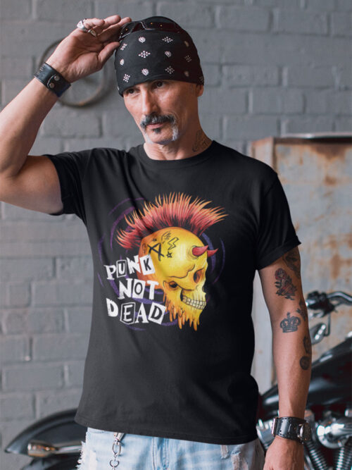 Тениска Punk not dead